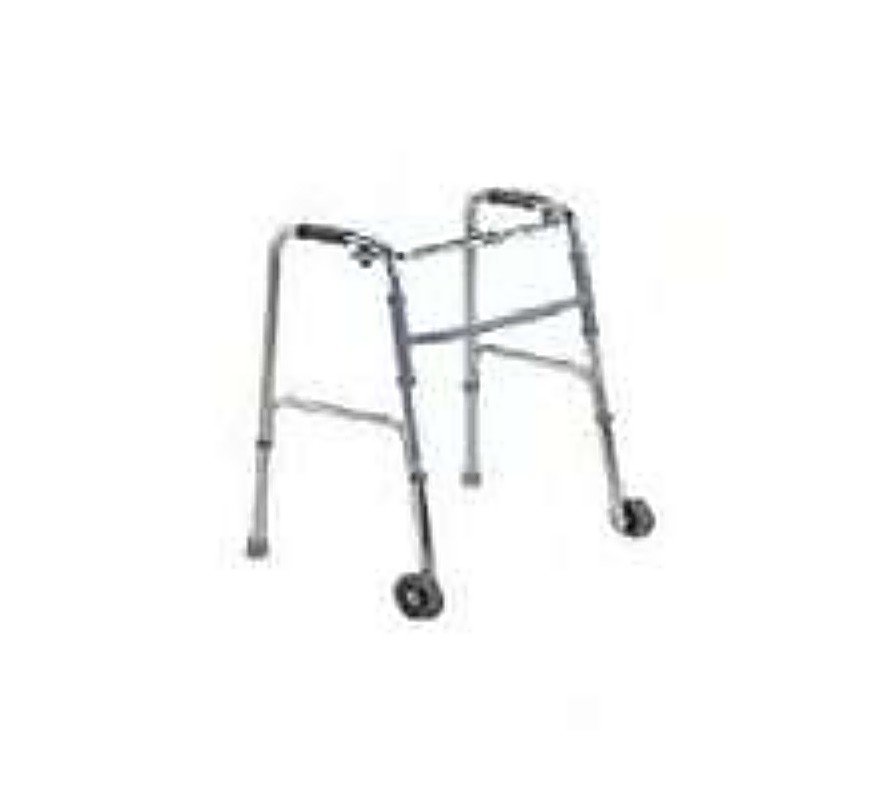 DÉAMBULATEUR EN ALUMINIUM À 2 ROUES – ADULTE